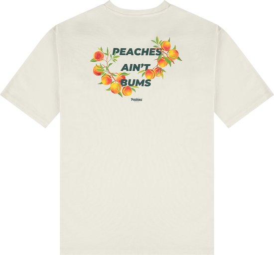 Pockies - P.A.B. Tee Creme - T-shirts - Maat: L