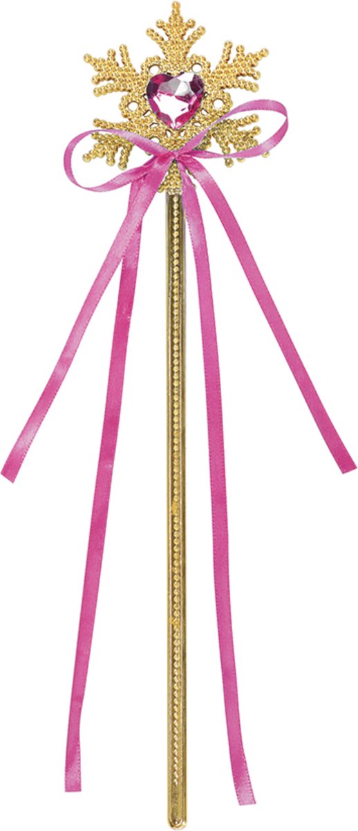Het Betere Merk - Prinsessen Speelgoed Meisje - Prinses Accessoireset 2 X Kroon 2 X Toverstaf Unicorn Hanger Voor Bij Je Verkleedkleding Roze Blauw