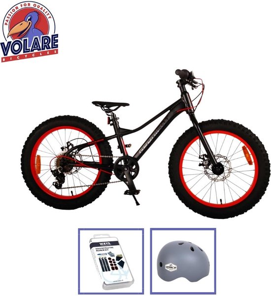 Volare XC Race Kinderfiets 20 inch 7 versnellingen Rood Grijs Volare XC Race Kinderfiets 20 inch 7 versnellingen Rood Grijs