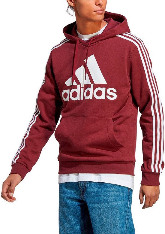 ADIDAS SPORTSWEAR Bl3S Fleece Capuchon Heren - Shadow Red - S