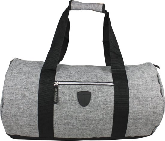 Roltas Grijs Sporttas Weekendtas Duffle Bag Duffeltas