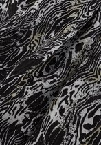 Rellix Dress Zebra Jurken Meisjes - Kleedje - Rok - Jurk - Zwart - Maat 152