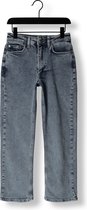 HOUNd Semi Wide Jeans Jeans Filles - Pantalons - Blauw - Taille 128