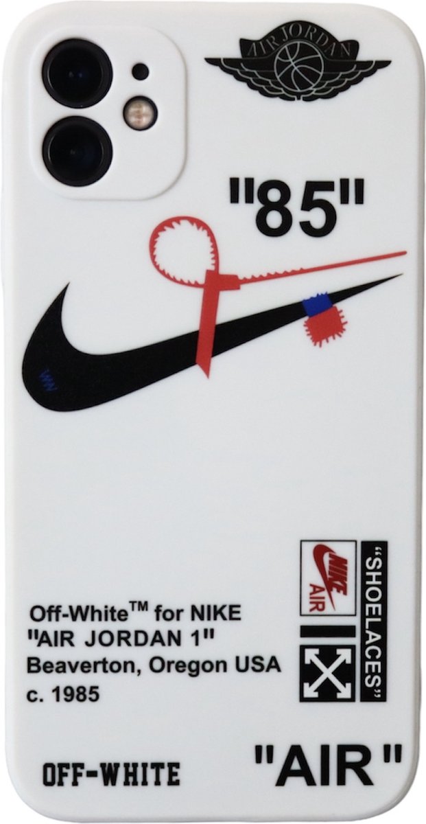 Coque iPhone 11 Nike Air Jordan x Off- White – Wit | bol