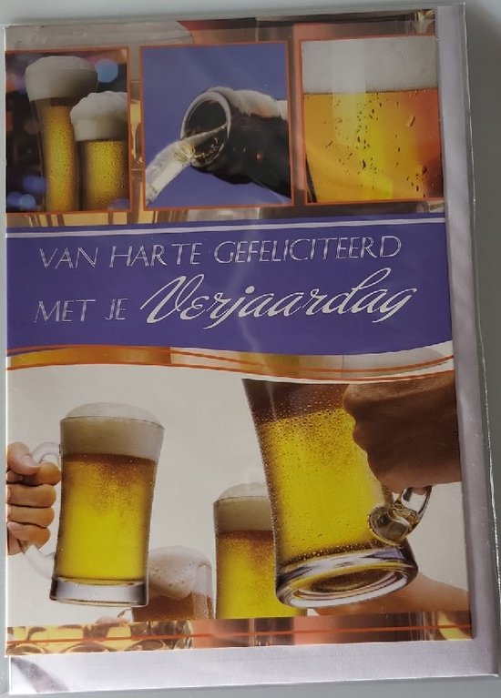 Van harte gefeliciteerd met je verjaardag! Een grappige kaart waarop ...