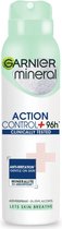 Mineral Action Control+ Klinisch geteste antitranspiratiespray 150ml