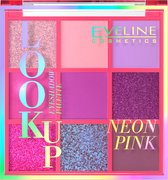Look Up palette van 9 oogschaduw Neon Roze 10.8g