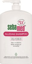Sebamed Alle Dag Shampoo Pomp - 3 x 1000 ml - Voordeelverpakking