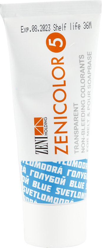 Peinture au savon, bleue, 30 gr/ 1 boîte