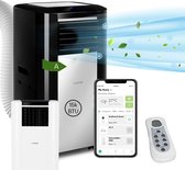 Bol.com Klarstein Max Breeze Smart mobiele airconditioning 3-in-1: airconditioning / ontvochtiger / ventilator EEK A app-bedieni... aanbieding