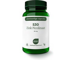 AOV 530 Zink Picolinaat - 60 vegacaps - Mineralen- Voedingssupplement