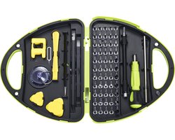 Brute Strength - 67 delige Precisie Schroevendraaierset Magnetisch - Gereedschapset- Schroevendraaiers - Bitset met Torx - Universeel - Magnetisch - Gereedschapset- Schroevendraaiers - Bitset met Torx