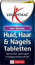 Lucovitaal Huid Haar Nagels met Biotine 60 tabletten