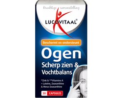 Lucovitaal Ogen, Scherp Zien en Vochtbalans Voedingssupplement - 30 Capsules