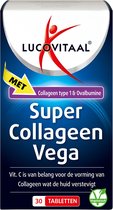 Bol.com Lucovitaal Collageen Vega Super 30 Tabletten aanbieding