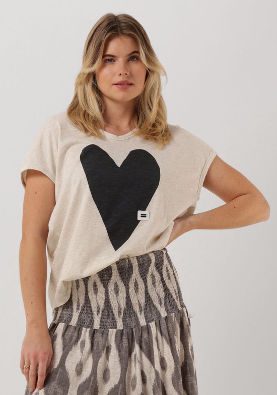 10days Tee Heart Tops T shirts Dames Shirt Wit Maat XS bol