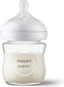 Philips Avent Natural Response Fles - 1 Fles - 120 ml - 0M+ maanden - Snelheid -2-speen - Glas - SCY930/01