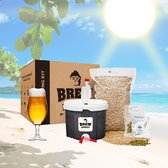 Brew Monkey Basis Zomerbier - Bierbrouwpakket - Zelf Bier Brouwen Bierpakket - Startpakket - Gadgets Mannen - Cadeau - Cadeautjes