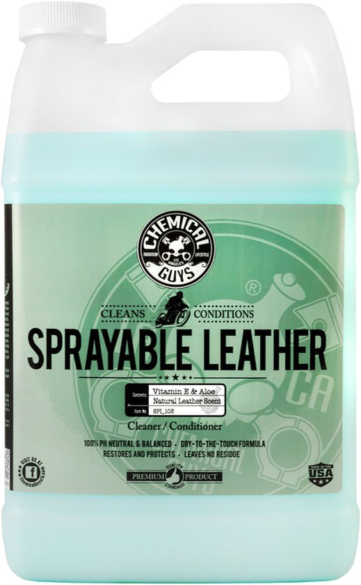 Chemical Guys Sprayable Leather Cleaner & Conditioner In One Gallon bol