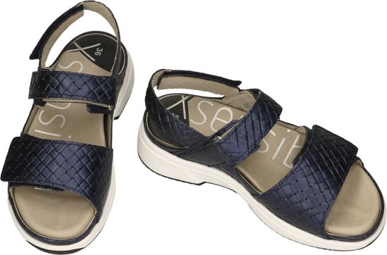 Xsensible -Dames - bleu foncé - sandales - pointure 38 | bol.com