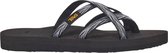 Teva W Olowahu Dames Slippers - Zwart/Wit - Maat 36