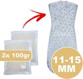 200 gram transparante waterparels 11-15mm | Geschikt voor 20 liter | Ca. 30.000 waterballetjes | Keuze uit 5 formaten | Waterabsorberende Balletjes - Gelballetjes - Waterballetjes - Vaas decoratie