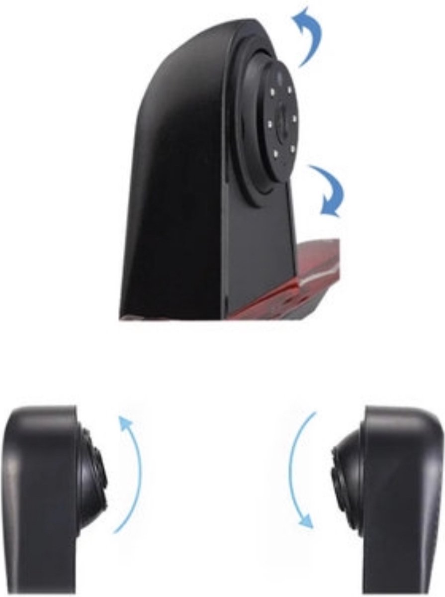 Universele Remlicht achteruitrijcamera voor Mercedes Benz Sprinter vanaf 2018 Night...