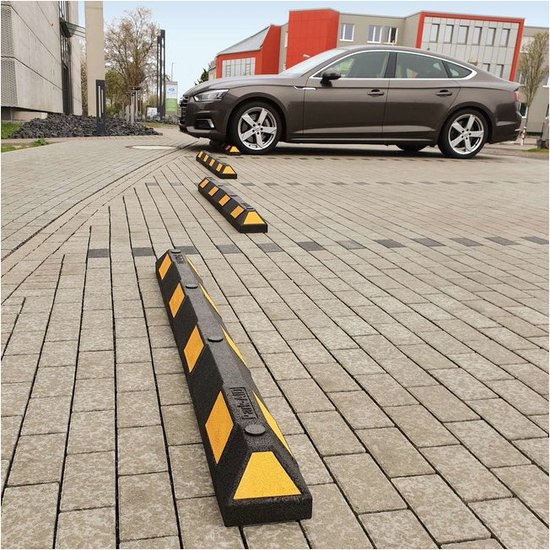 Park-AID parkeerstop, geel zwart 550 mm