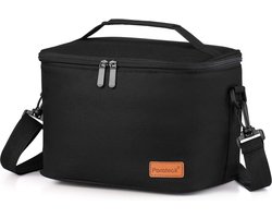 Koeltas, small, opvouwbaar, thermotas voor het werk, man, vrouwen, lunchtas, picknicktas, isolatietas, camping, irritant, barbecue, melk, ontbijt, drenken, verstelbare schouderriem