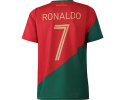 Ronaldo Portugal Voetbalshirt Thuis - Voetbalshirts Kinderen - Jongens en Meisjes - Sportshirts - Volwassenen - Heren en Dames-116