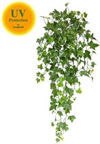 plante à suspendre artificielle verte lierre 80 cm UV