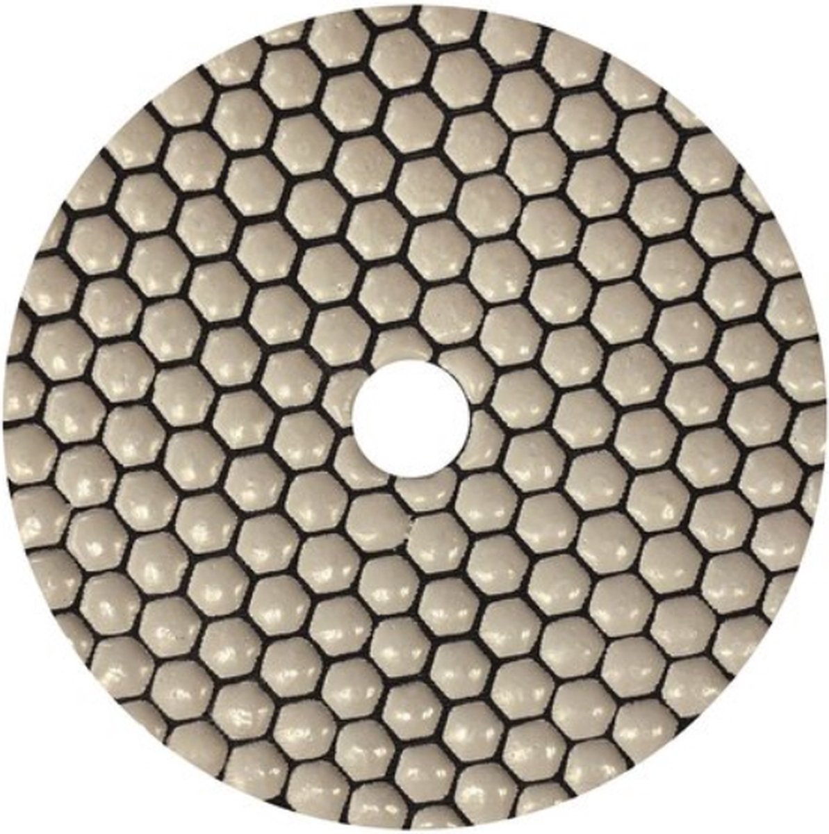 HBM Jeu de 6 disques de polissage diamantés de 125 mm avec tampon