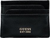 Guess Laurel SLG Card Holder Dames - Zwart - One Size