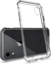 DrPhone Air Hybride TPU Case - Tough PC Back TPU Armor Bumper - Geschikt voor iPhone XR (6,1 inch)  - Transparant