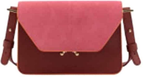 Foto: The sticky sis club shoulder bag la promenade colore vin rouge tulip pink