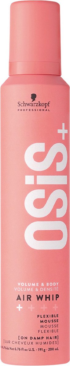 Schwarzkopf - OSiS+ Volume & Body Air Whip Flexible Mousse - 200ml
