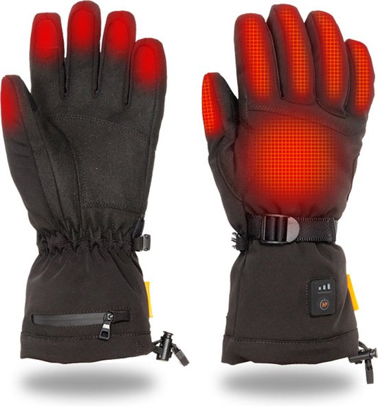 HeatPerformance® | Verwarmde handschoenen ski - CLASSIC model skihandschoenen - oplaadbare accu - XS
