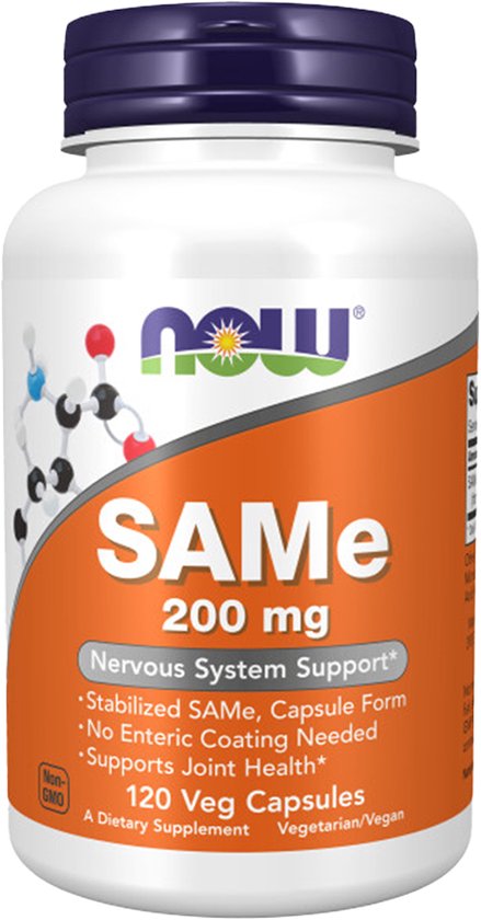 NOW Foods - SAMe 200mg (60 capsules) - Now Foods