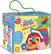 Reig Toys-Puzzle pour enfants-Puzzle-Cartes Eva-Ferme avec sons- Animaux-Jeu d'apprentissage-Motricité