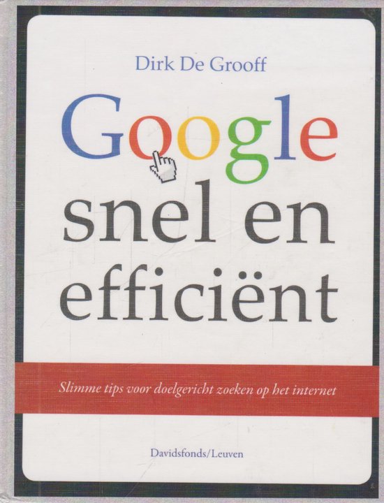 Cover van het boek 'Google binnen handbereik'