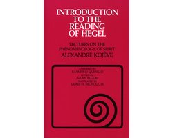 Omslag van Introduction to the Reading of Hegel