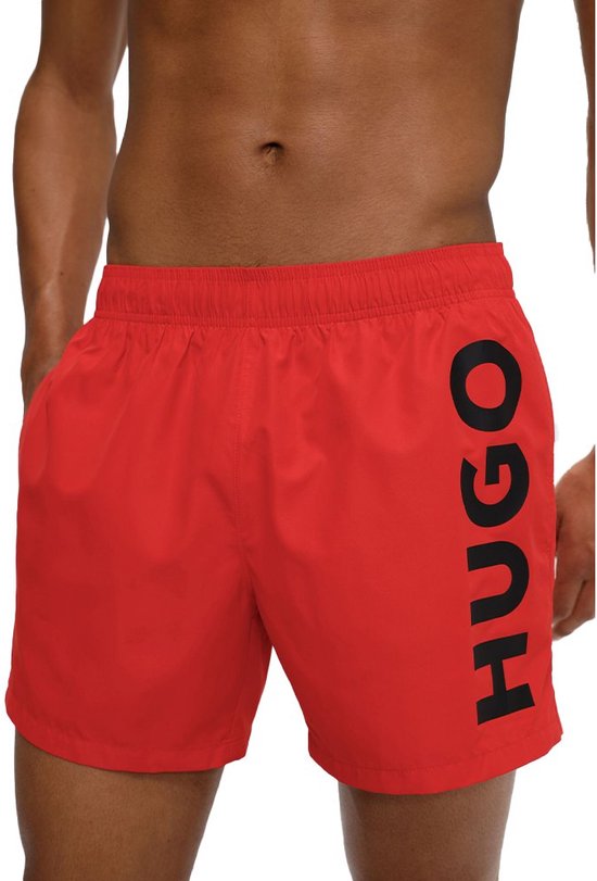 HUGO Abas swim shorts - heren zwembroek - rood - Maat: