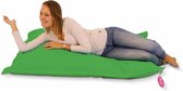 Zitzak 'Relax' Lime (Groen) | Volwassenen | Indoor & Outdoor | Waterbestendig | Gevuld met Flexipearl® | Puffi