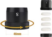 Quick Release Adapter - voor Monoculair - Spotting Scope - Nachtzicht Kijker - Connector - Verrekijker - 38-46 mm - Zwart
