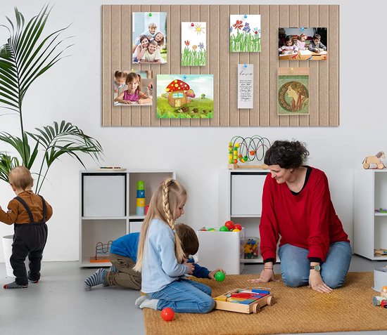 Panneau D'affichage Feutre 90 X 120 Cm - Sans Cadre