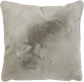coussin taupe 45x45cm