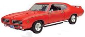 Pontiac GTO Judge 1969 1:18 Motor Max Oranje