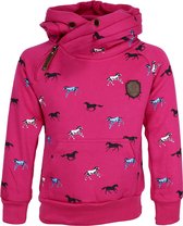 S&C Hoodie toppaard roze Kids & Kind Meisjes Roze - Maat: 98/104