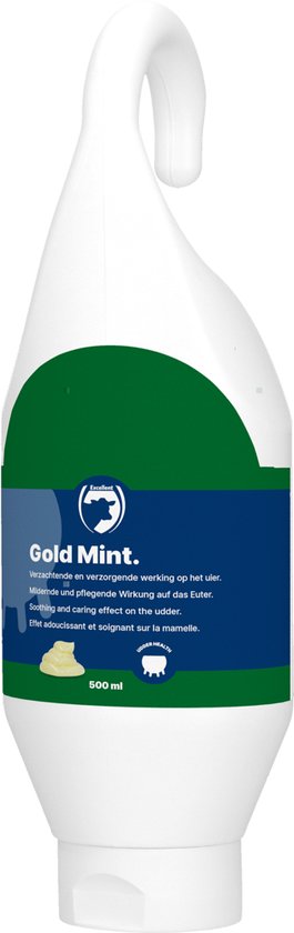 Excellent Gold Mint - Voor een verzachtende en verzorgende werking op de uier - In Hangtube - Geschikt voor rundvee - 500 ml
