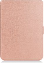 Hoesje Geschikt voor Kobo Nia Hoes Book Case - Hoes Geschikt voor Kobo Nia Hoesje Book Cover - Rosé Goud
